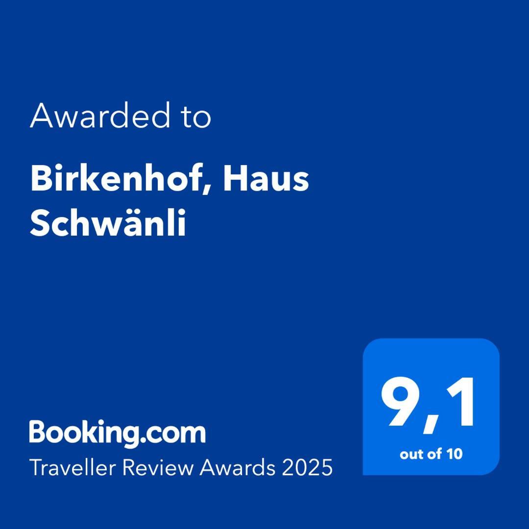 فيلا Birkenhof, Haus Schwaenli هيريساو المظهر الخارجي الصورة